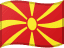 North Macedonia flag