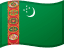 Turkmenistan flag